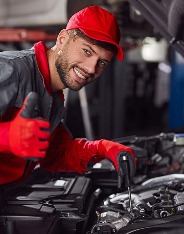 vehicle servicing at Millennium Motors.